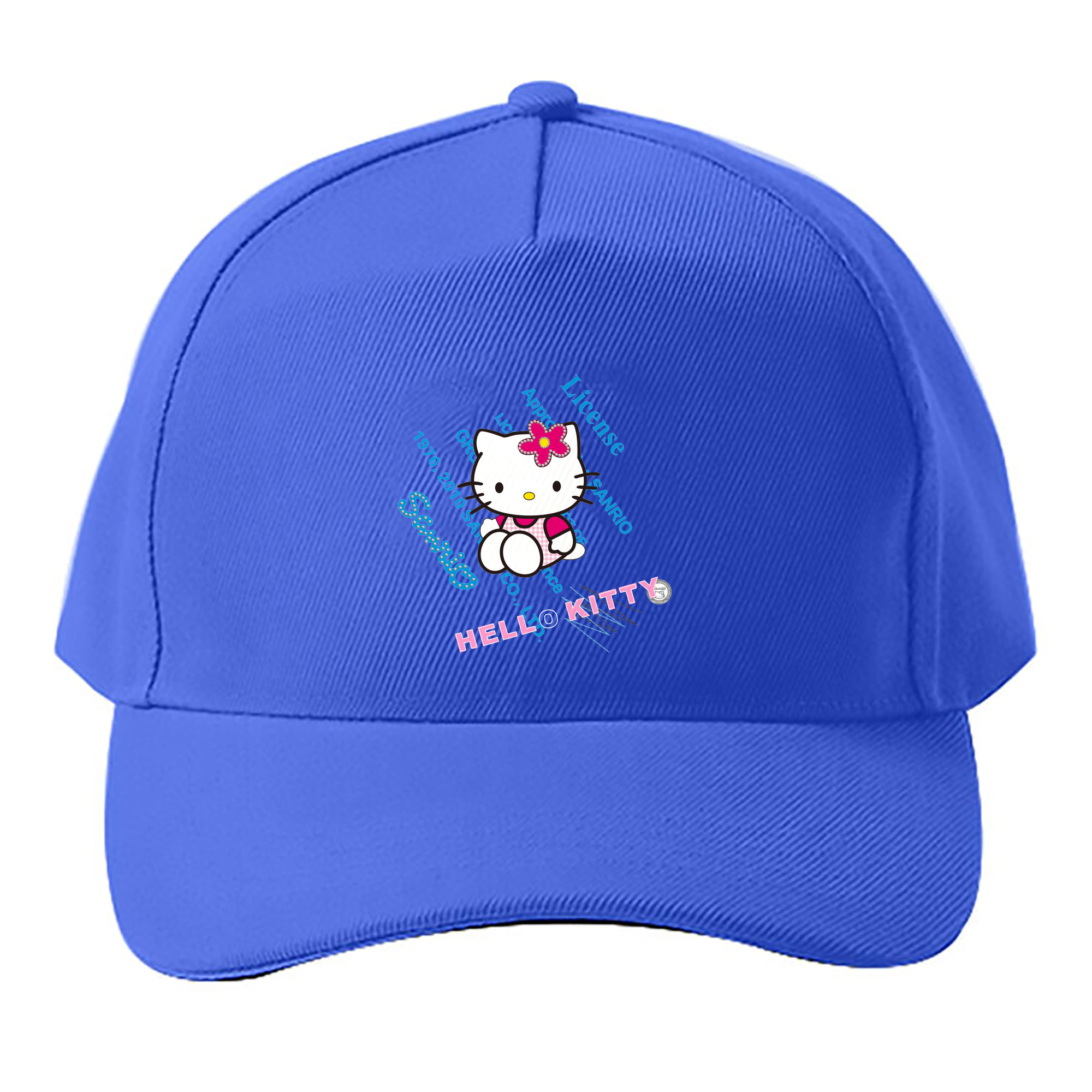 （画像用） Hello Kitty ハローキティ ベースボールキャップ 綿100％ 男女兼用 帽子 スポーツ